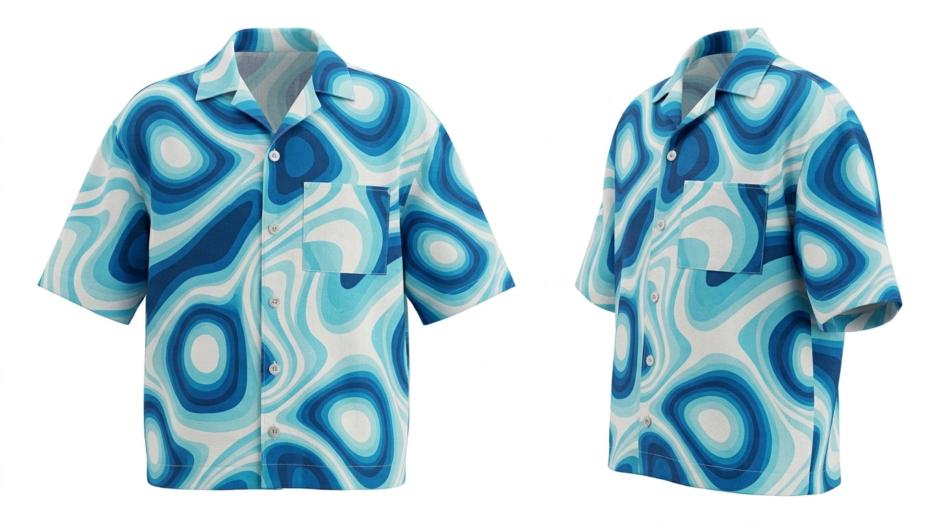 Sea Oversized Shirt