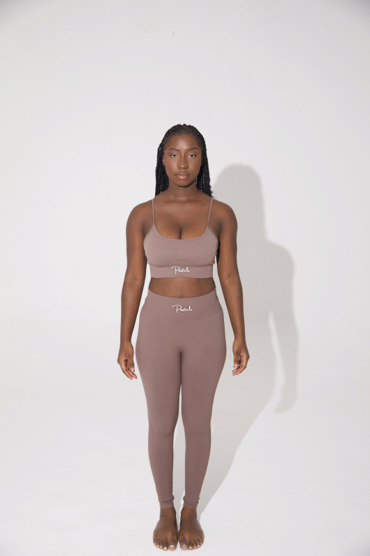 Sand | Crop Top + Leggings